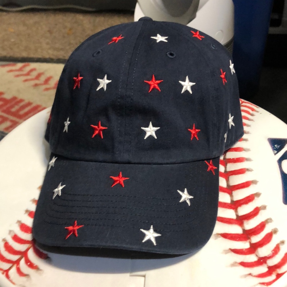 All Over Stars Adjustable Men’s Navy Blue Baseball Cap Hat